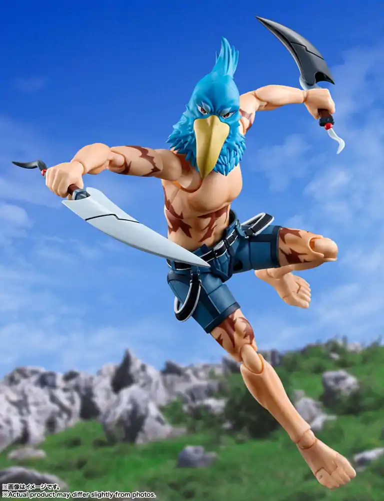 Shangri-La Frontier S.H. Figuarts akcijska figura Sunraku 15 cm fotografija izdelka