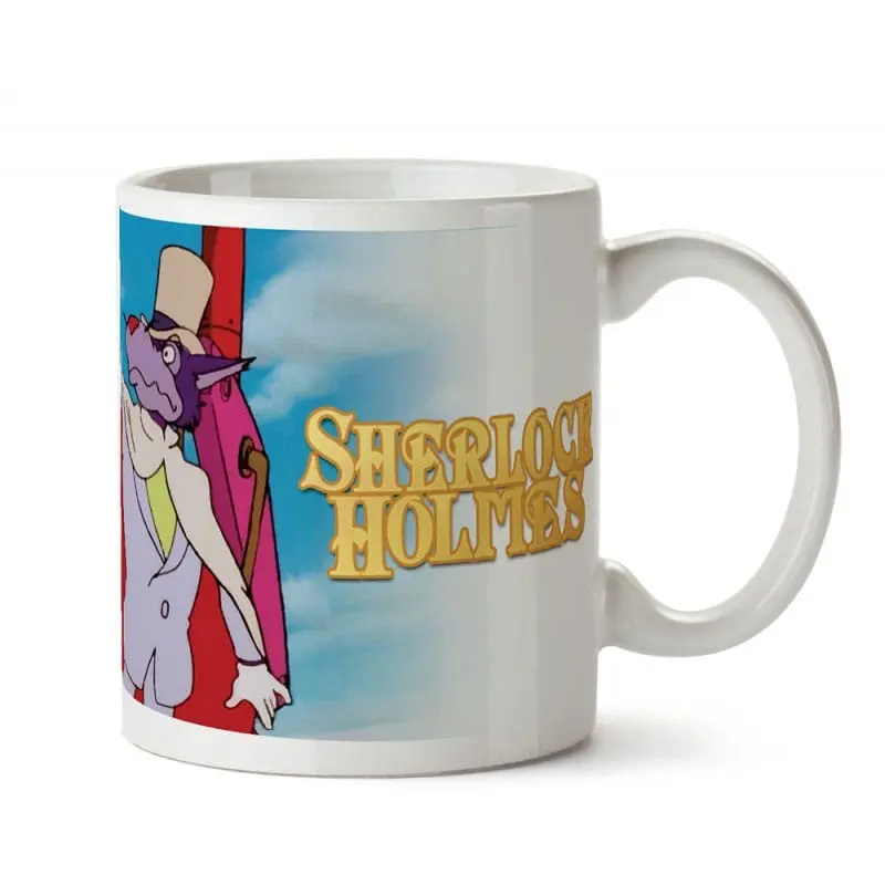 Skodelica Sherlock Holmes Moriarty fotografija izdelka