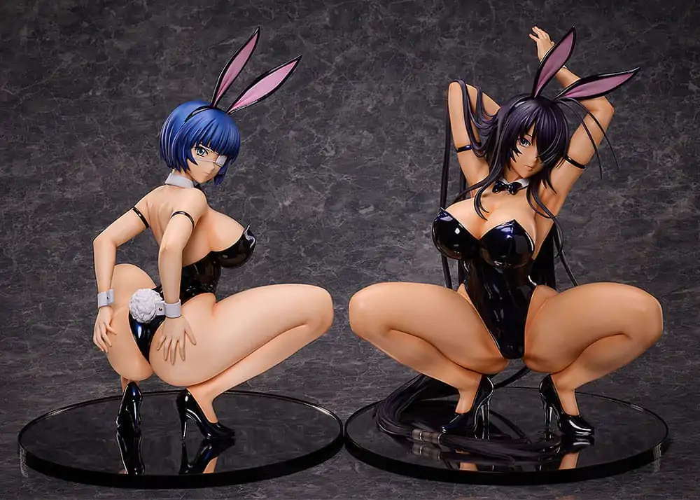 Shin Ikki Tousen Kip 1/4 Ryomou Shimei: Bare Leg Bunny Ver. 2nd 32 cm fotografija izdelka