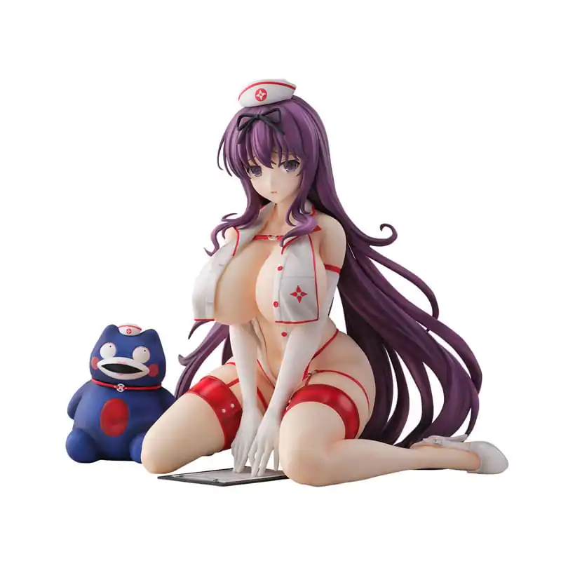 Shinobi Master Senran Kagura: New Link PVC Kip 1/4 Murasaki: Sexy Nurse Ver. 23 cm fotografija izdelka