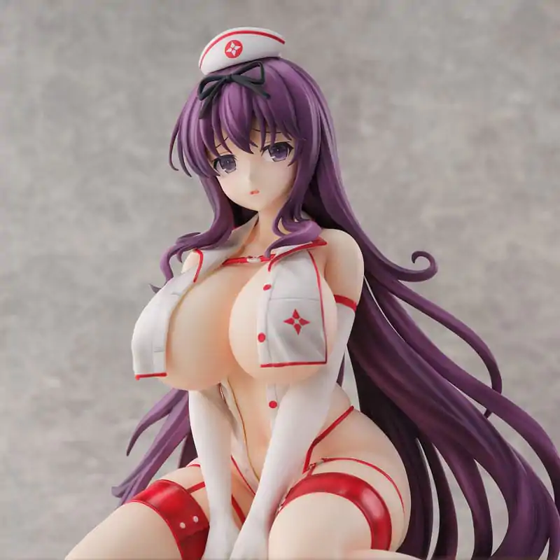 Shinobi Master Senran Kagura: New Link PVC Kip 1/4 Murasaki: Sexy Nurse Ver. 23 cm fotografija izdelka