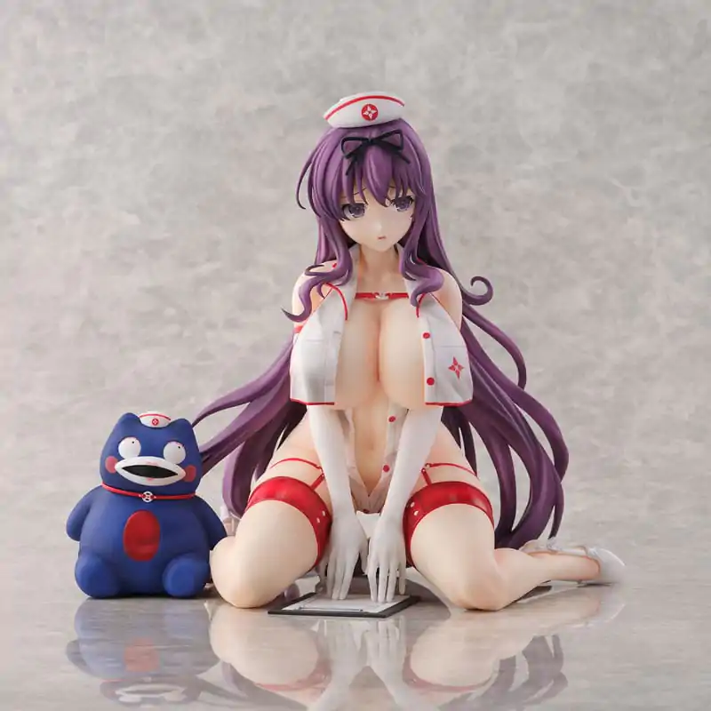 Shinobi Master Senran Kagura: New Link PVC Kip 1/4 Murasaki: Sexy Nurse Ver. 23 cm fotografija izdelka