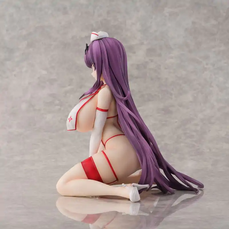 Shinobi Master Senran Kagura: New Link PVC Kip 1/4 Murasaki: Sexy Nurse Ver. 23 cm fotografija izdelka