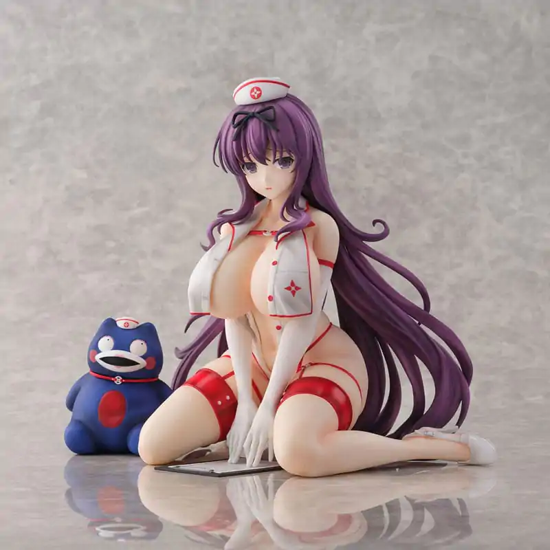 Shinobi Master Senran Kagura: New Link PVC Kip 1/4 Murasaki: Sexy Nurse Ver. 23 cm fotografija izdelka