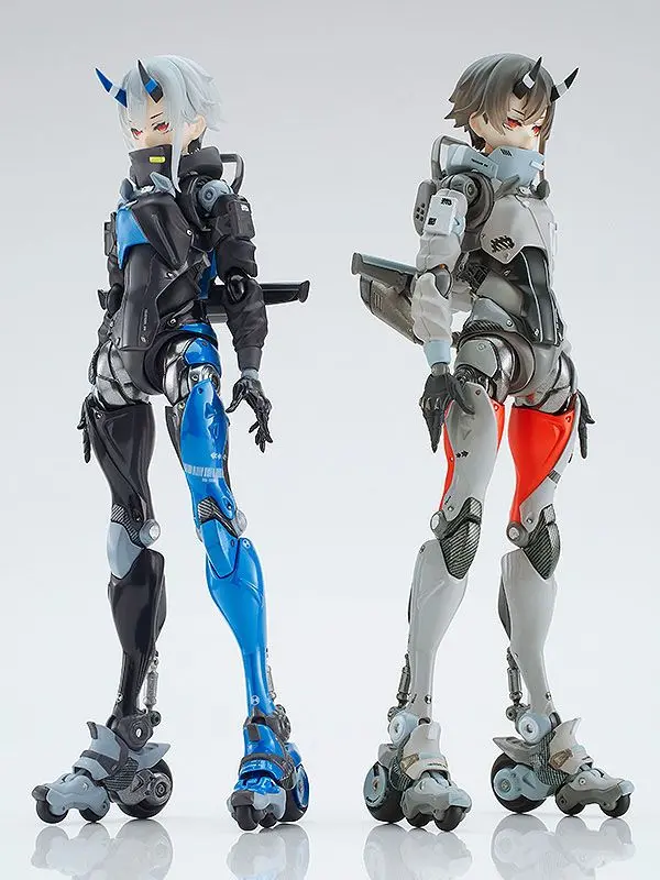 Shojo-Hatsudoki Diecast / PVC akcijska figura Motored Cyborg Runner SSX_155 Techno Azur 17 cm fotografija izdelka