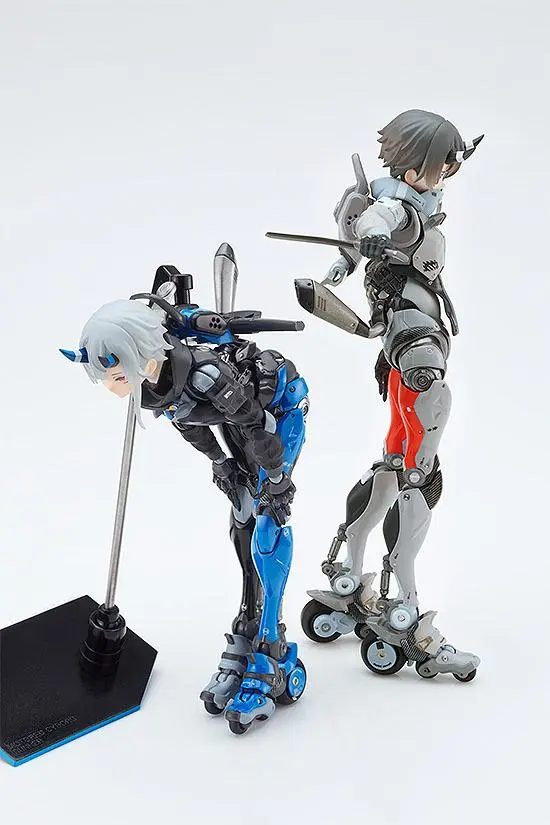 Shojo-Hatsudoki Diecast / PVC akcijska figura Motored Cyborg Runner SSX_155 Techno Azur 17 cm fotografija izdelka
