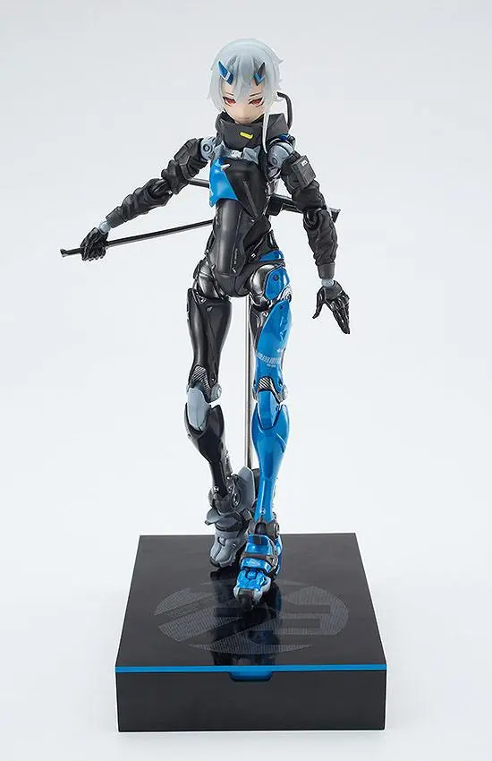 Shojo-Hatsudoki Diecast / PVC akcijska figura Motored Cyborg Runner SSX_155 Techno Azur 17 cm fotografija izdelka
