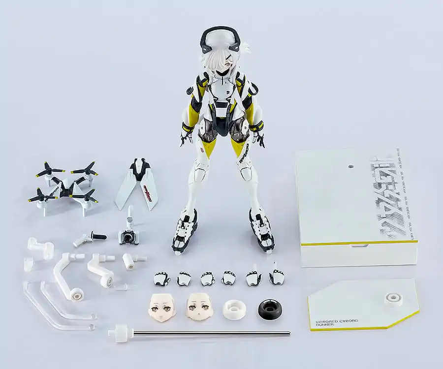 Shojo-Hatsudoki Akcijska Figura Motored Cyborg Runner SSX_155ar Kinetic Ash 17 cm fotografija izdelka