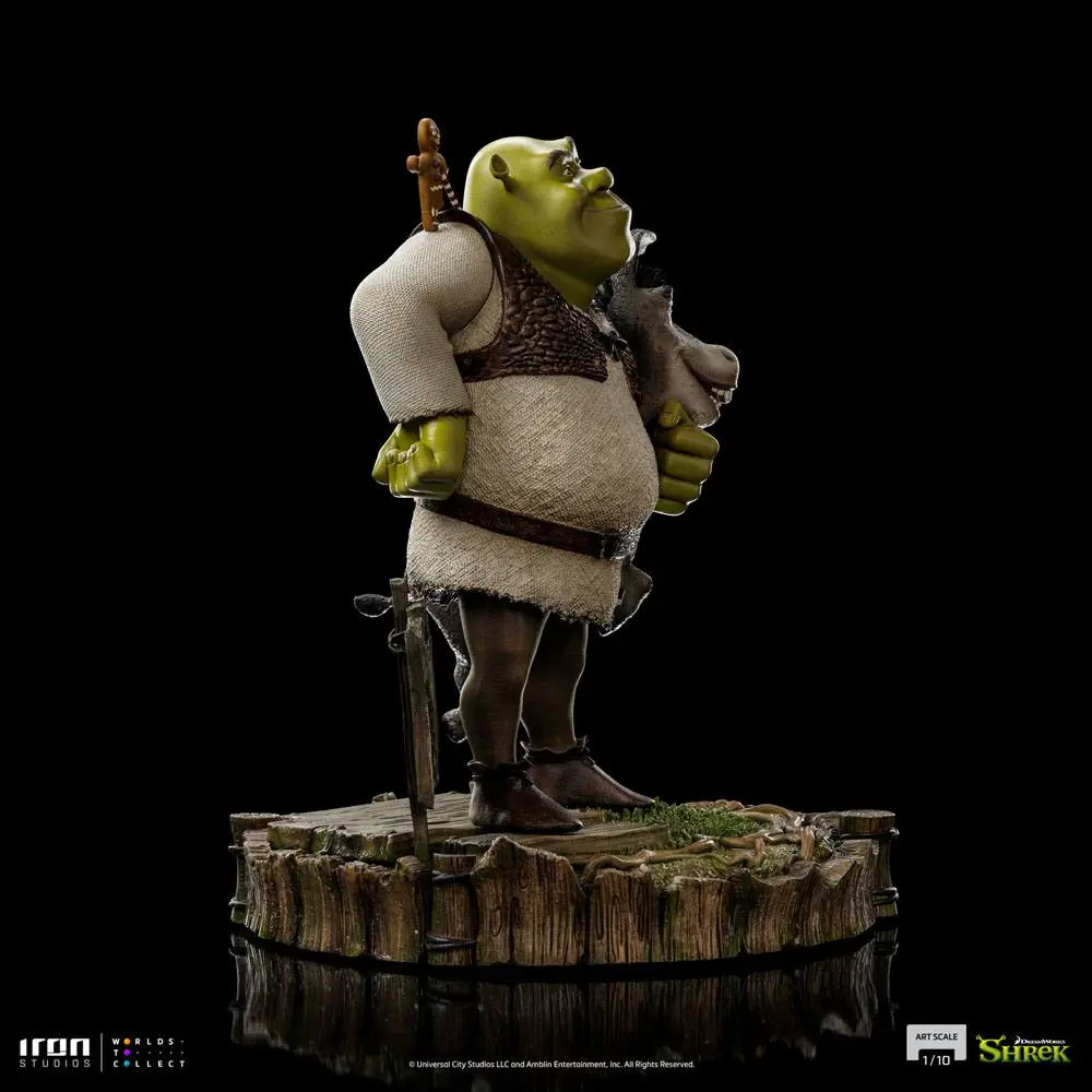 Shrek Deluxe Art Scale Kip 1/10 Shrek, Donkey and The Gingerbread Man 26 cm fotografija izdelka