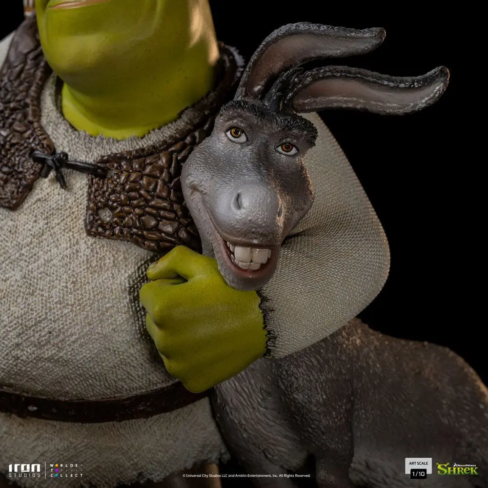 Shrek Deluxe Art Scale Kip 1/10 Shrek, Donkey and The Gingerbread Man 26 cm fotografija izdelka