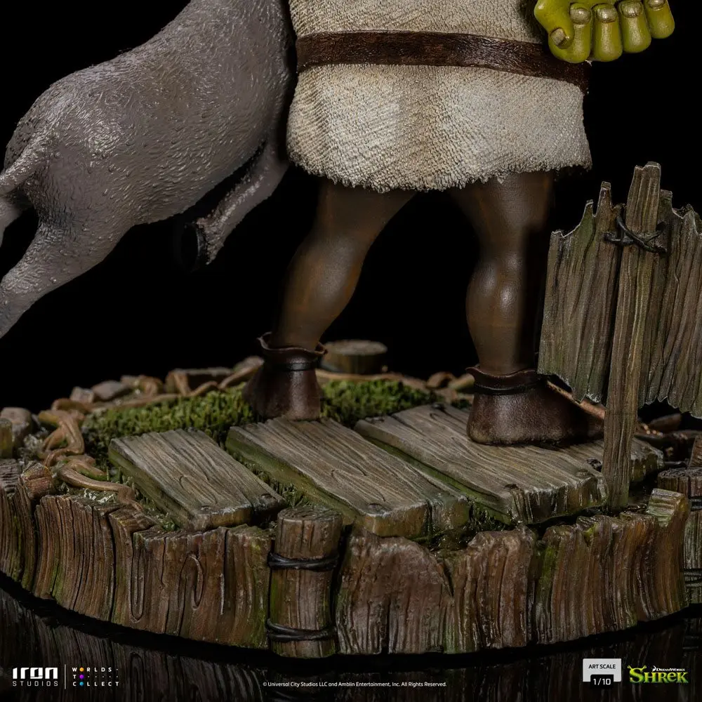 Shrek Deluxe Art Scale Kip 1/10 Shrek, Donkey and The Gingerbread Man 26 cm fotografija izdelka