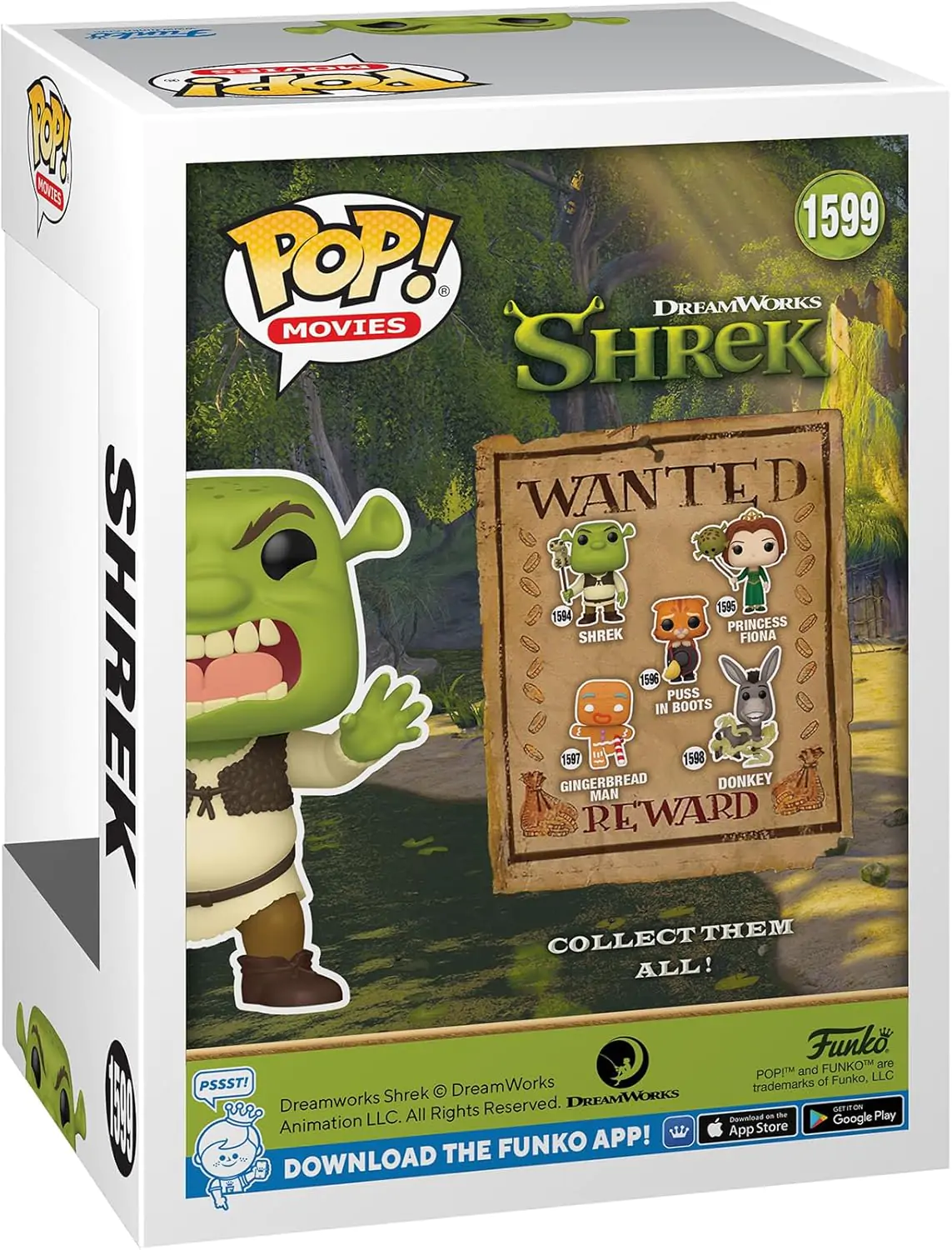 Shrek Funko POP! Movies Vinyl Figurica Strašni Shrek 9 cm fotografija izdelka