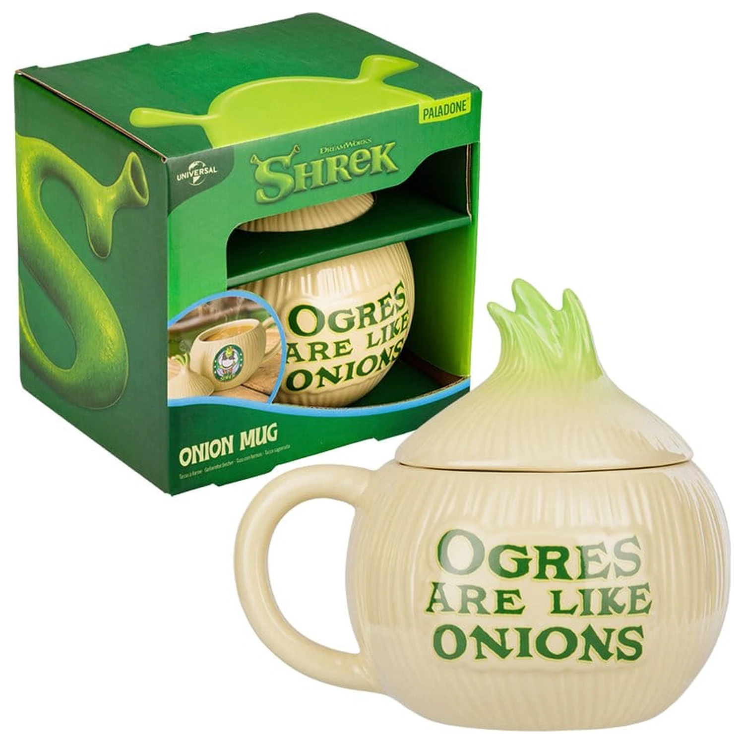 Shrek Skodelica Onion s pokrovom fotografija izdelka