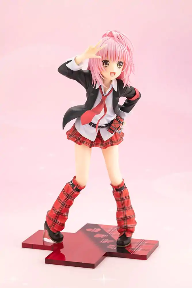 Shugo Chara! PVC kip 1/7 Hinamori Amu v šolski uniformi Ver. 21 cm fotografija izdelka