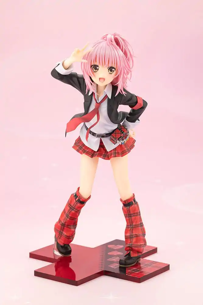 Shugo Chara! PVC kip 1/7 Hinamori Amu v šolski uniformi Ver. 21 cm fotografija izdelka