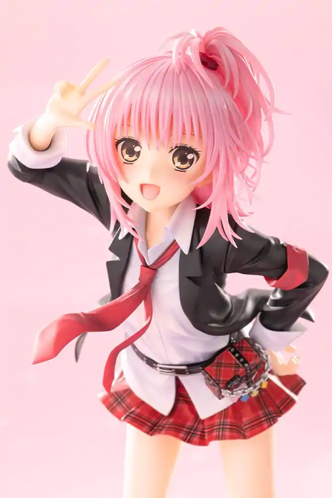 Shugo Chara! PVC kip 1/7 Hinamori Amu v šolski uniformi Ver. 21 cm fotografija izdelka