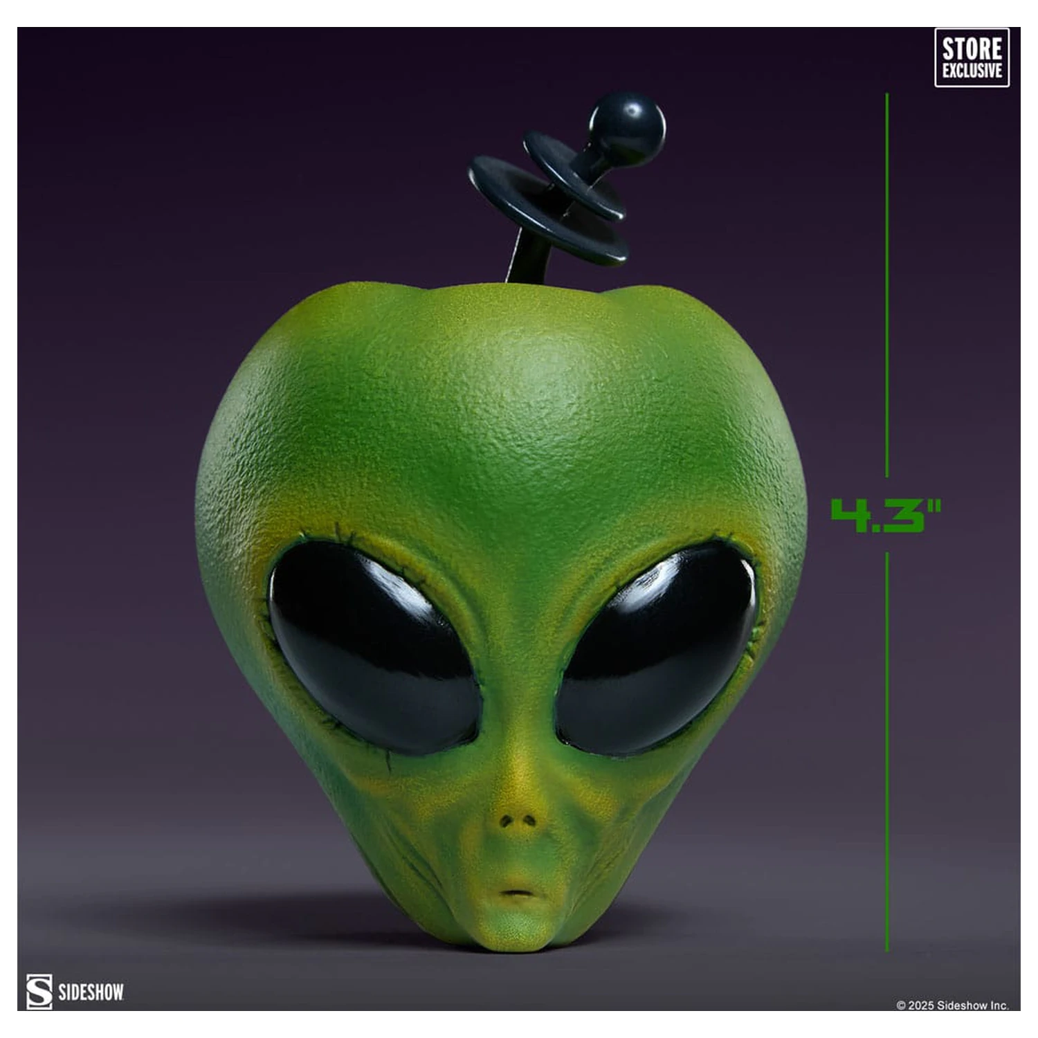 Sideshow Originals Replika jabolka Alien Apple (Green Variant) 11 cm fotografija izdelka