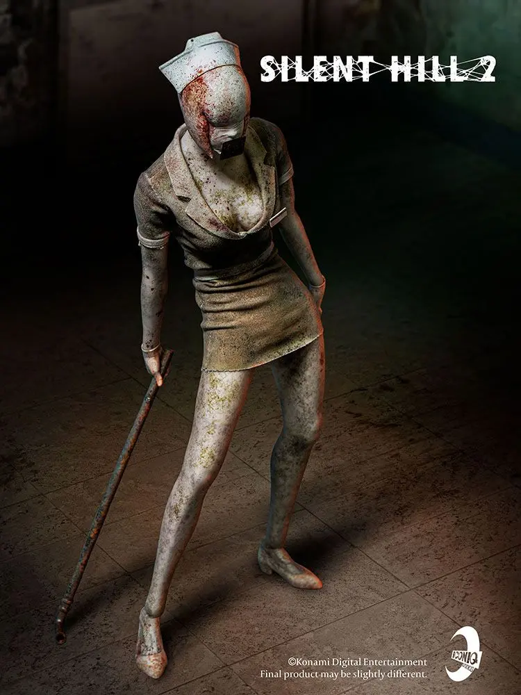 Silent Hill 2 Akcijska figura 1/6 medicinska sestra z nihajočo glavo 30 cm fotografija izdelka