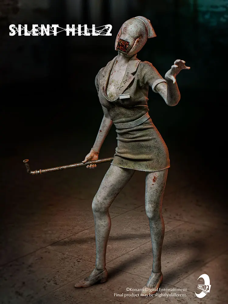 Silent Hill 2 Akcijska figura 1/6 medicinska sestra z nihajočo glavo 30 cm fotografija izdelka
