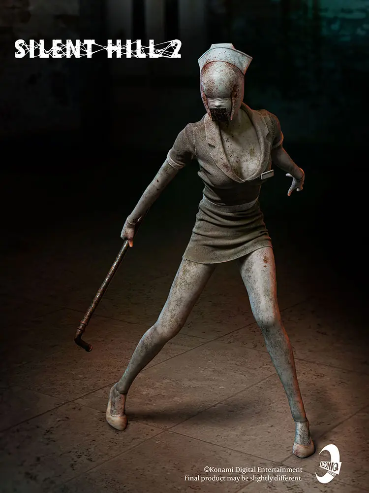 Silent Hill 2 Akcijska figura 1/6 medicinska sestra z nihajočo glavo 30 cm fotografija izdelka