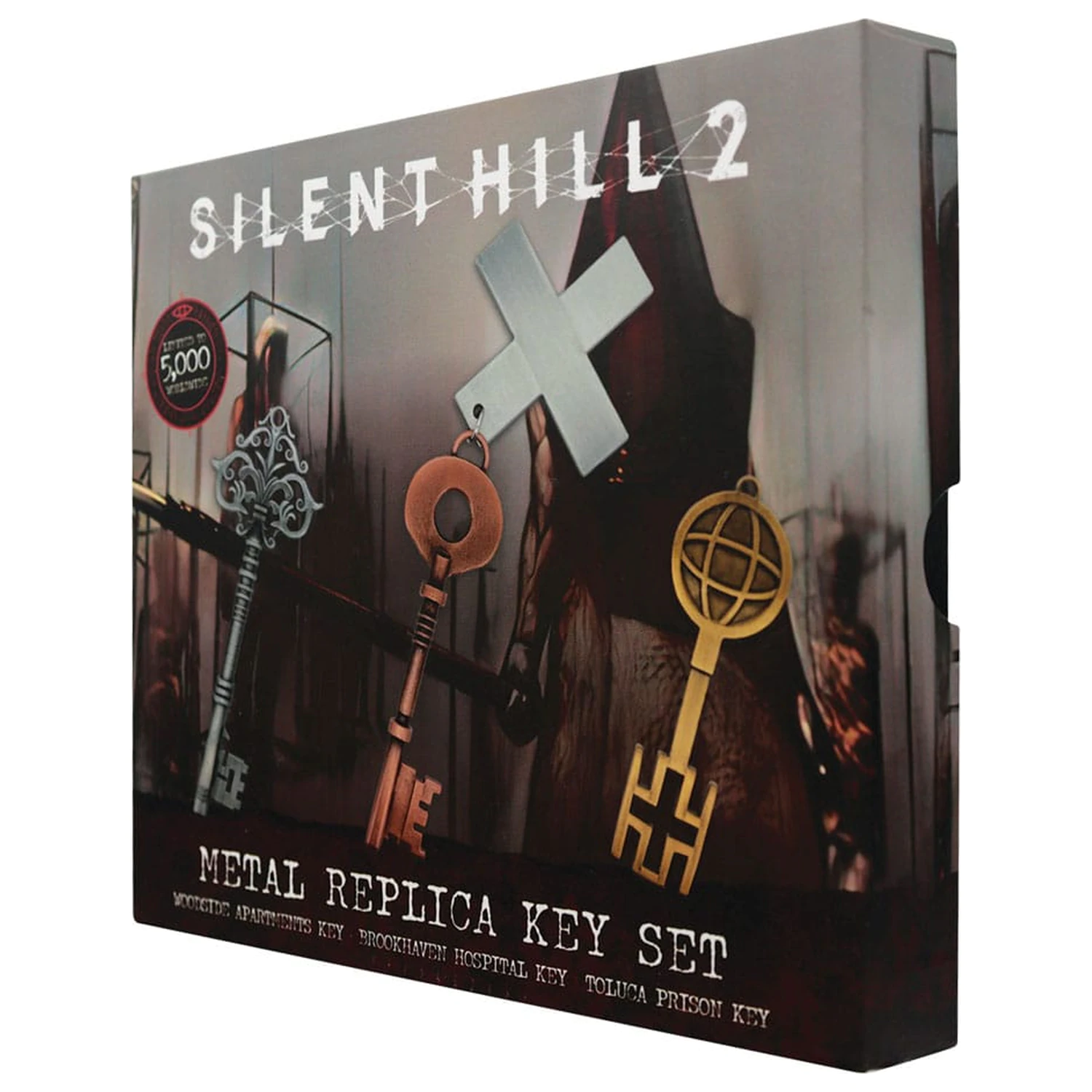 Silent Hill 2 replike set 3 ključev fotografija izdelka