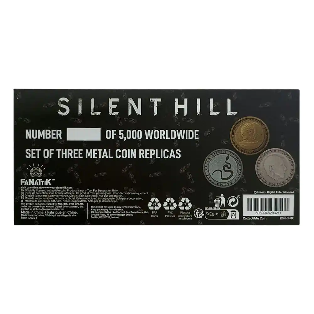 Silent Hill zbirateljski kovanec, 3-pack fotografija izdelka