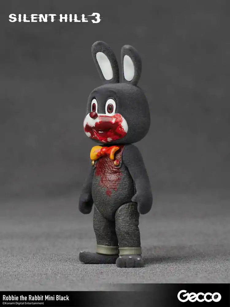 Silent Hill 3 Mini akcijska figura Robbie the Rabbit Mini Black Version 10 cm fotografija izdelka