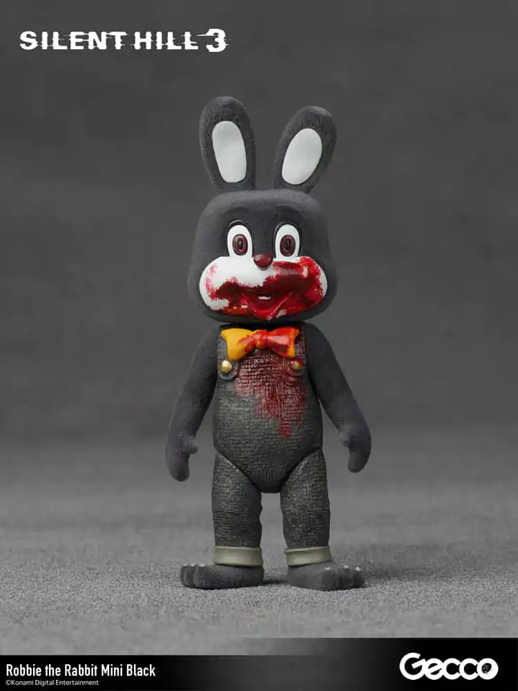 Silent Hill 3 Mini akcijska figura Robbie the Rabbit Mini Black Version 10 cm fotografija izdelka