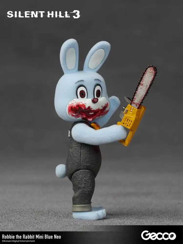 Silent Hill 3 Mini akcijska figura Robbie the Rabbit Mini Blue Neo Version 10 cm fotografija izdelka