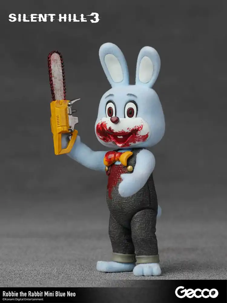 Silent Hill 3 Mini akcijska figura Robbie the Rabbit Mini Blue Neo Version 10 cm fotografija izdelka