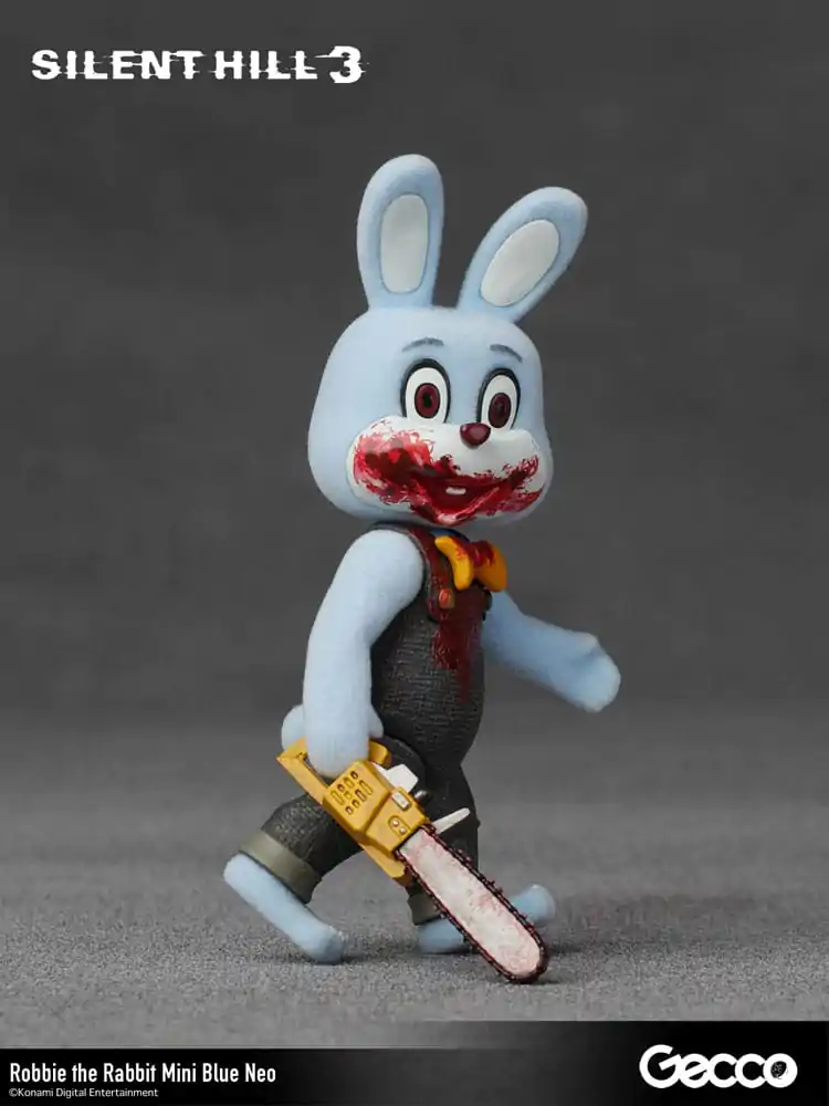 Silent Hill 3 Mini akcijska figura Robbie the Rabbit Mini Blue Neo Version 10 cm fotografija izdelka