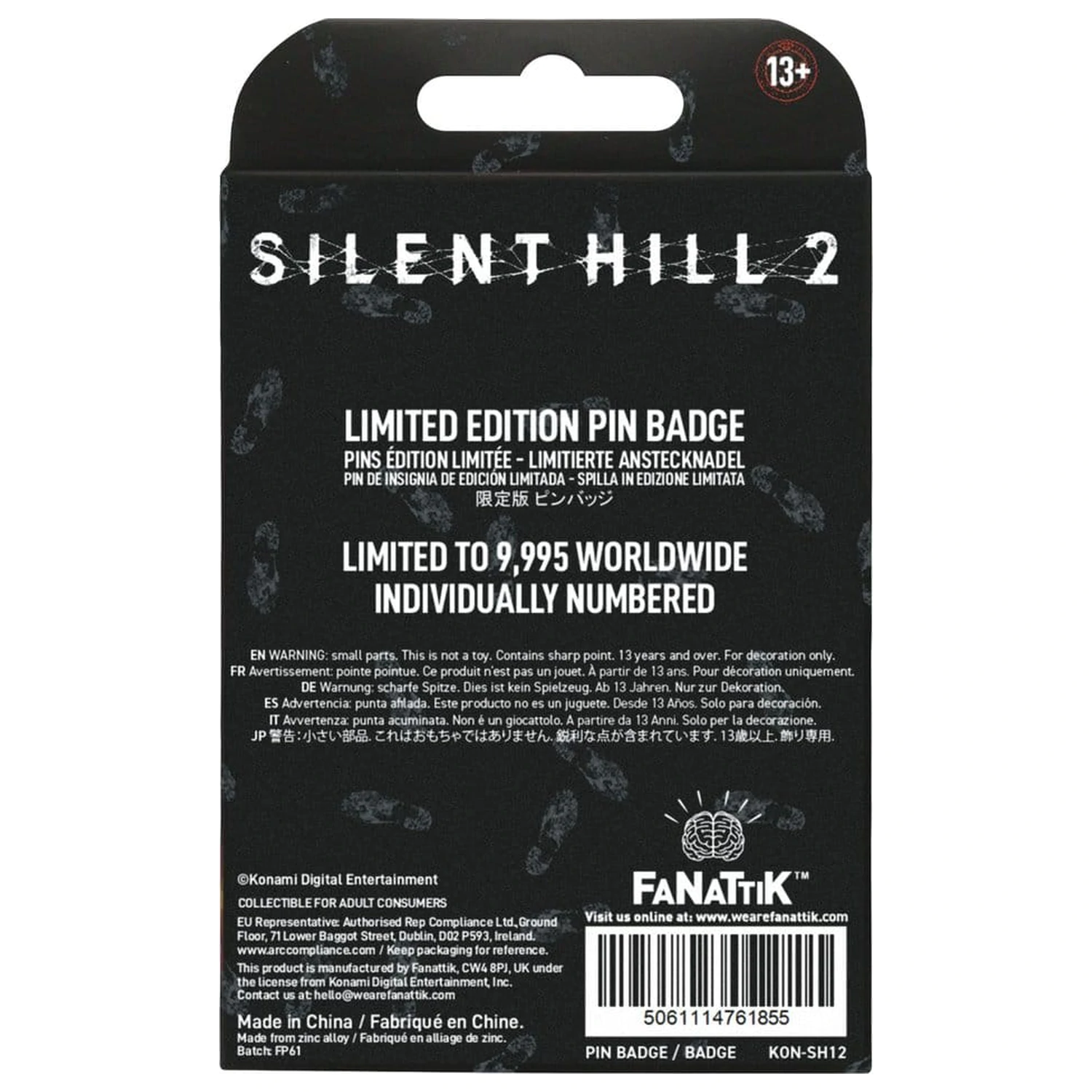 Silent Hill priponka Welcome to Silent Hill Limited Edition fotografija izdelka