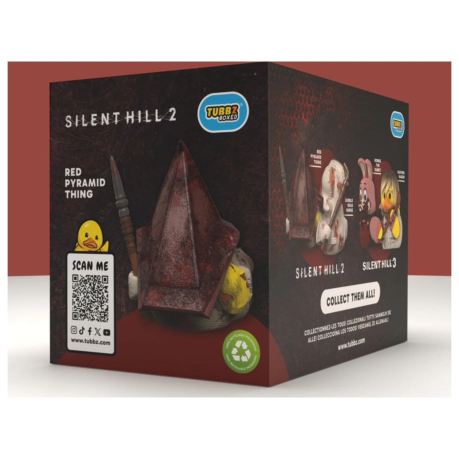 Silent Hill Tubbz PVC figura Pyramid Head Boxed Edition 10 cm fotografija izdelka