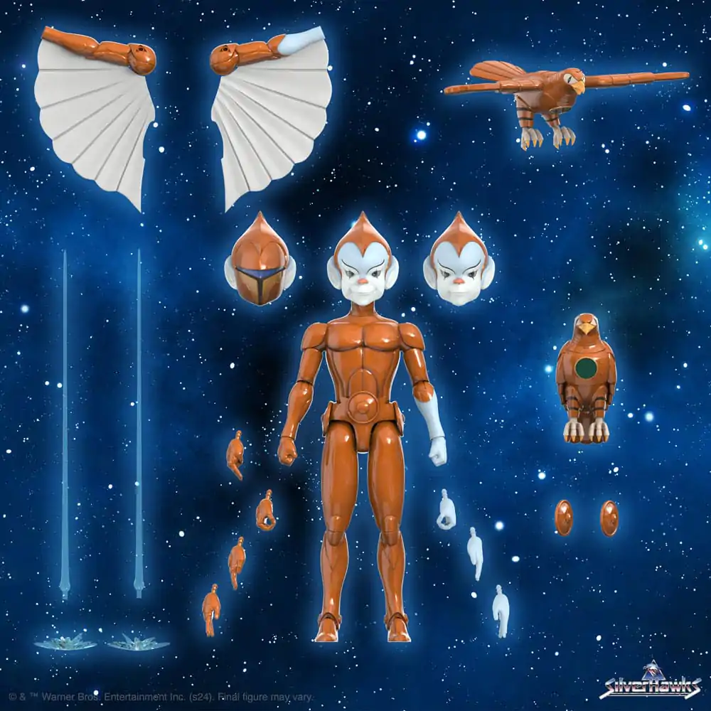 SilverHawks Ultimates Akcijska Figura Wave 2 Copper Kidd (Cartoon Accurate) 18 cm fotografija izdelka