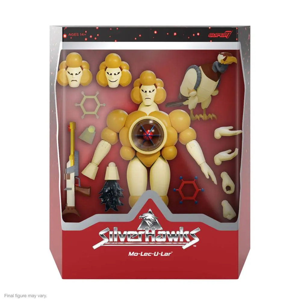 SilverHawks Ultimates akcijska figura Mo-Lec-U-Lar 18 cm fotografija izdelka