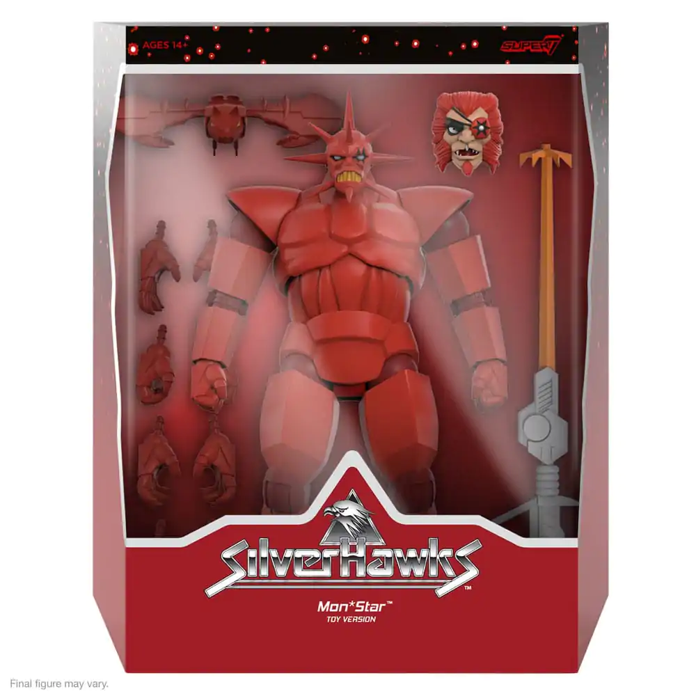 SilverHawks Ultimates akcijska figura Mon*Star (Toy Version) 18 cm fotografija izdelka