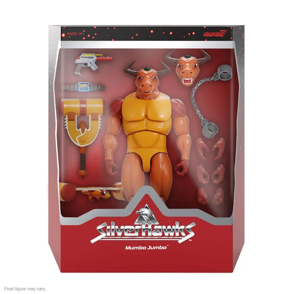 SilverHawks Ultimates akcijska figura Mumbo Jumbo 18 cm fotografija izdelka