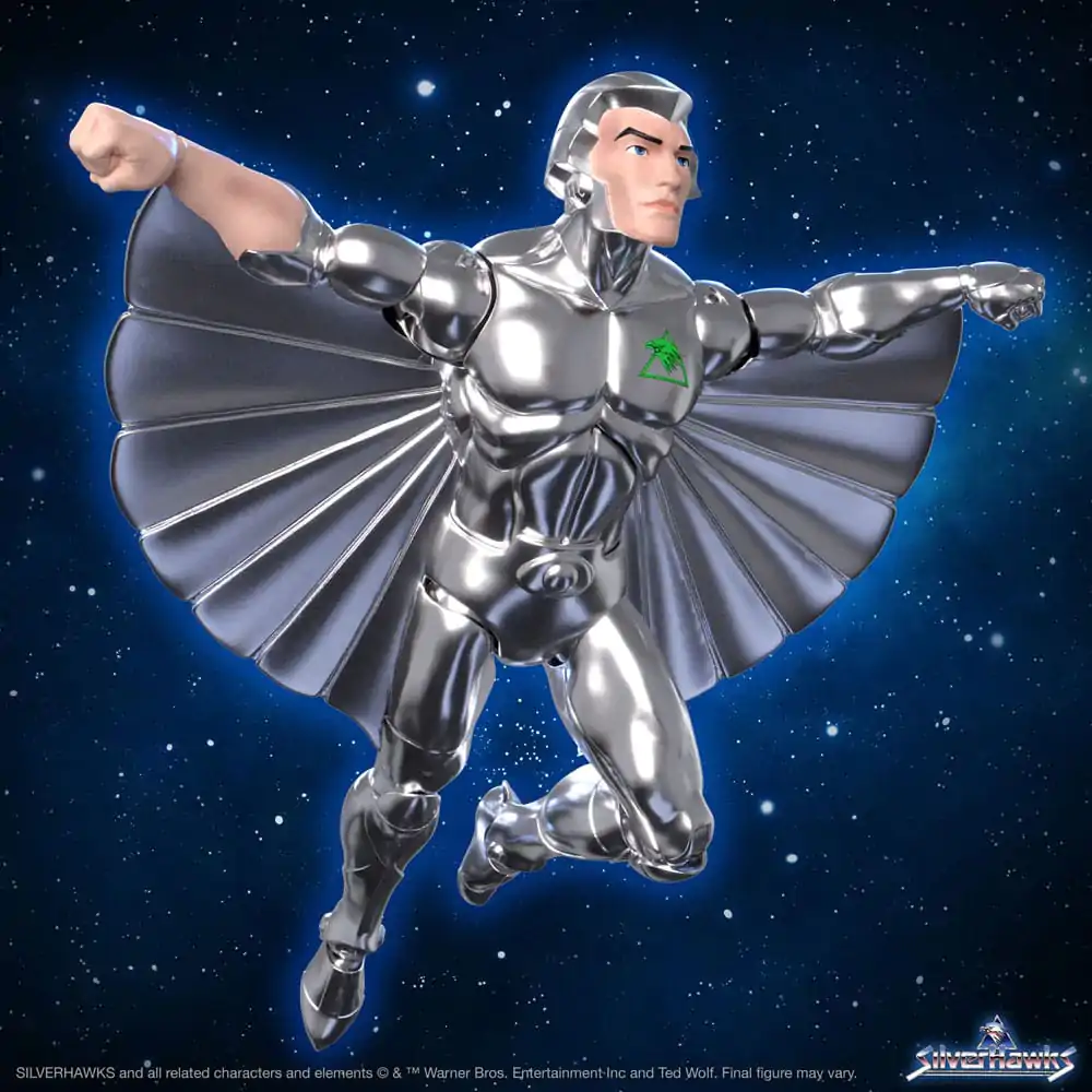 SilverHawks Ultimates Akcijska Figura Quicksilver (Toy Version) 18 cm fotografija izdelka