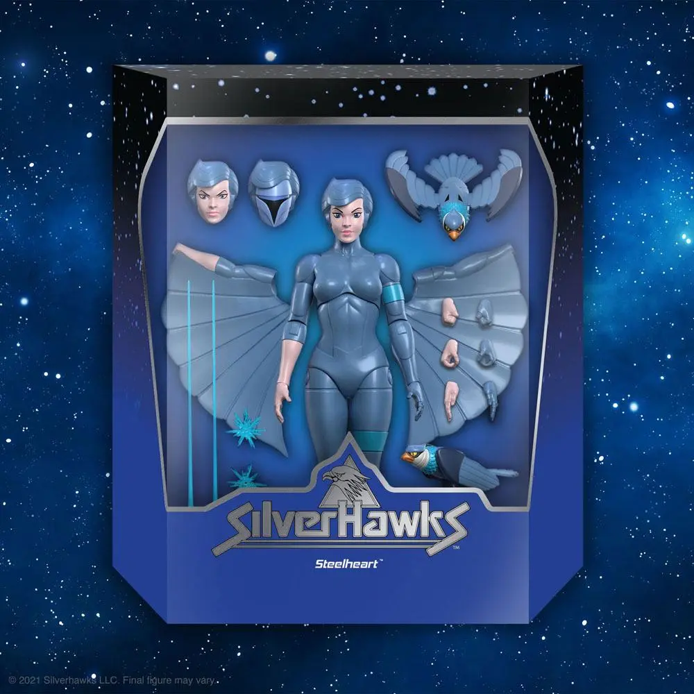 SilverHawks Ultimates akcijska figura Jekleno srce 18 cm fotografija izdelka