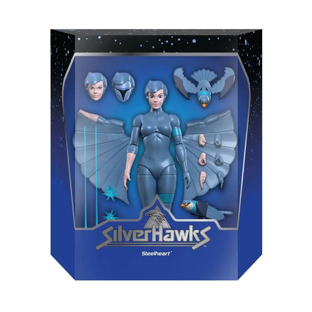 SilverHawks Ultimates akcijska figura Jekleno srce 18 cm fotografija izdelka