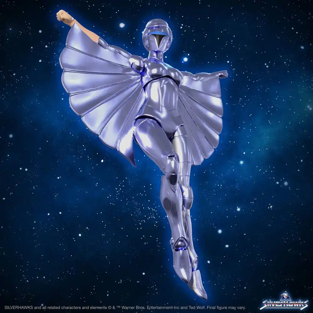 SilverHawks Ultimates Akcijska Figura Jekleno Srce (Različica Igrače) 18 cm fotografija izdelka