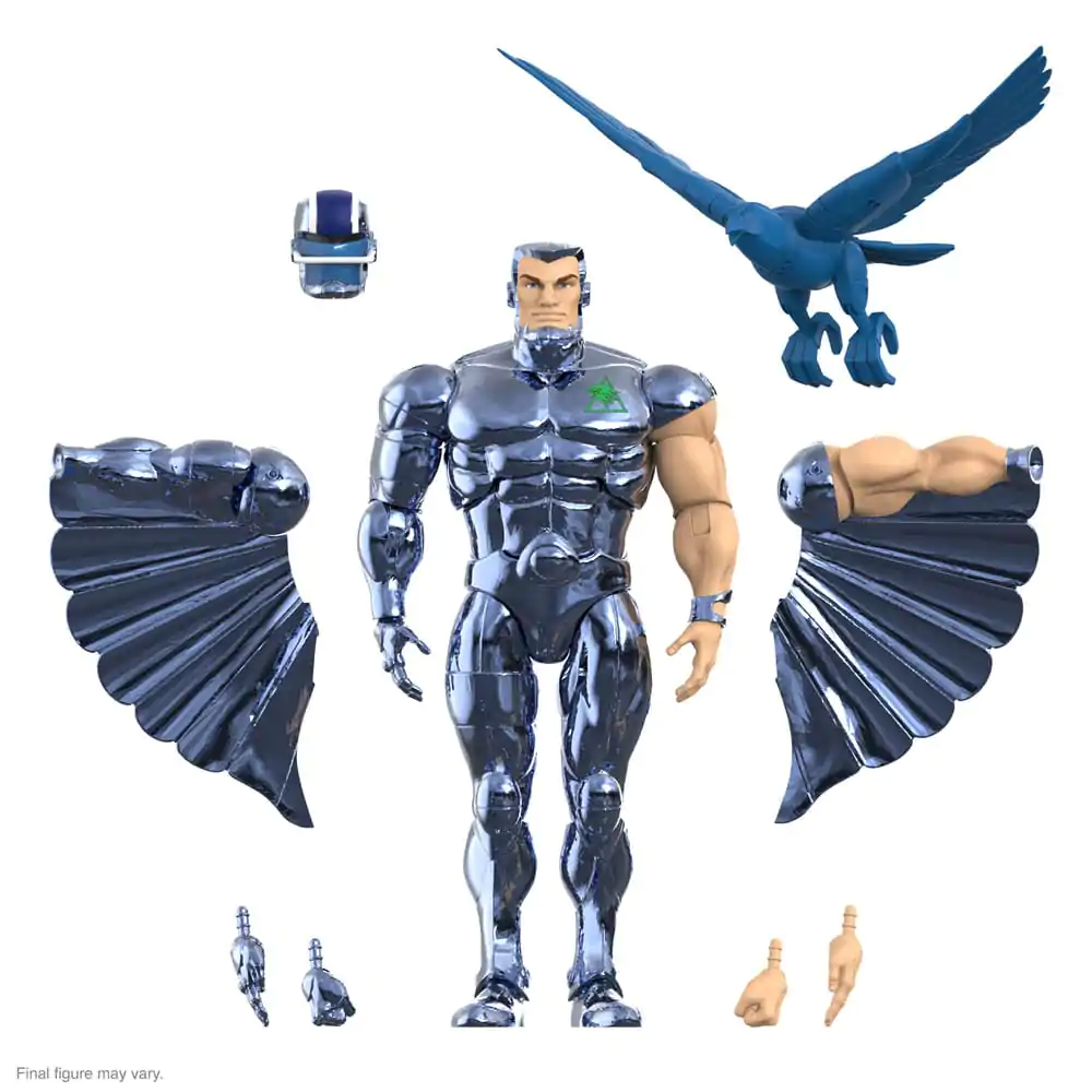 SilverHawks Ultimates Akcijska Figura Steelwill (Toy Version Vac Metal) 18 cm fotografija izdelka