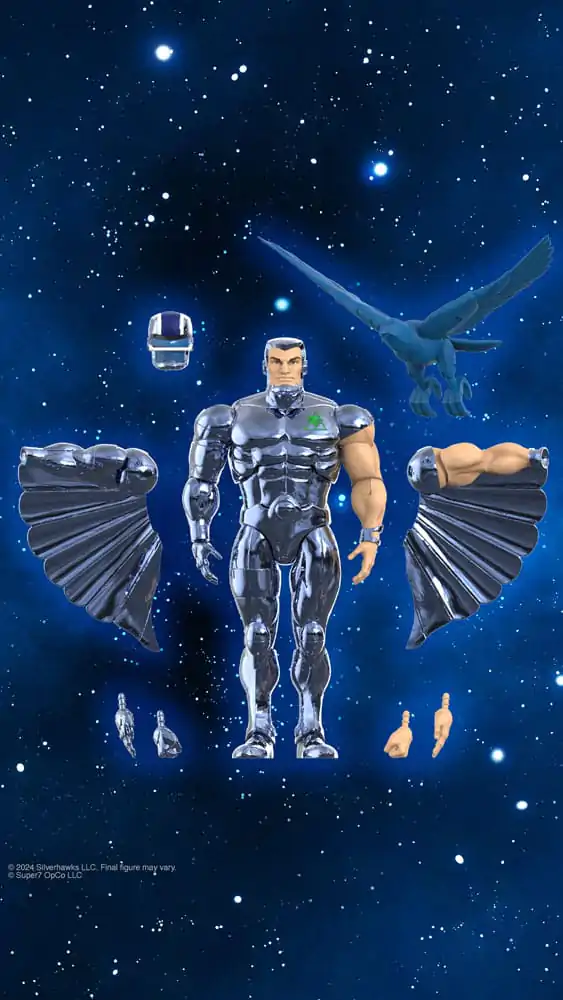 SilverHawks Ultimates Akcijska Figura Steelwill (Toy Version Vac Metal) 18 cm fotografija izdelka