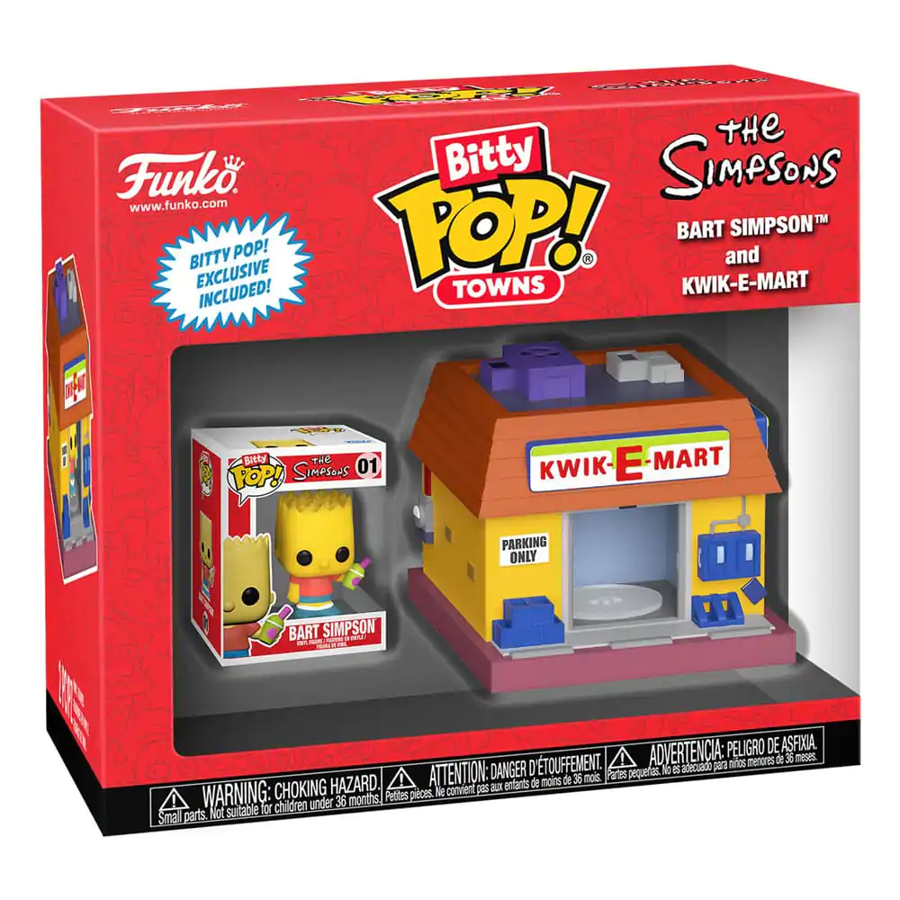 Simpsons Bitty Funko POP! Town Vinil Figura Kwik-E-Mart fotografija izdelka