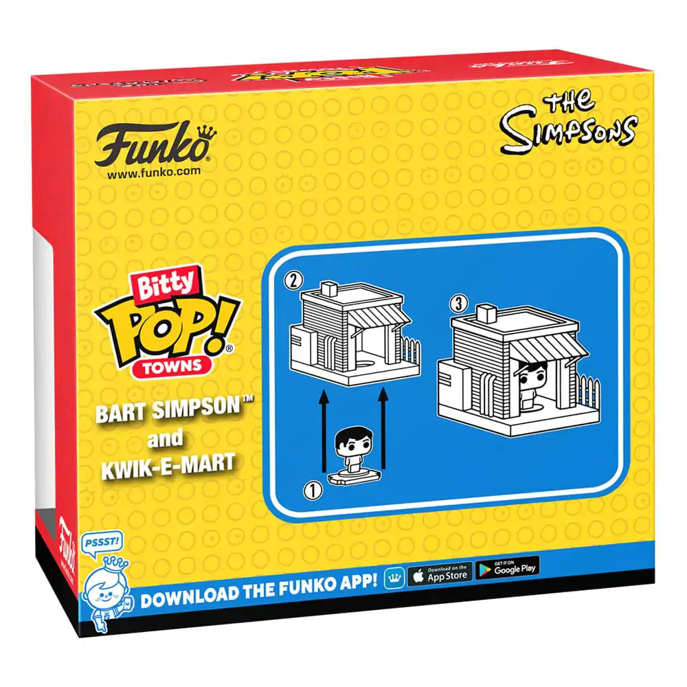 Simpsons Bitty Funko POP! Town Vinil Figura Kwik-E-Mart fotografija izdelka