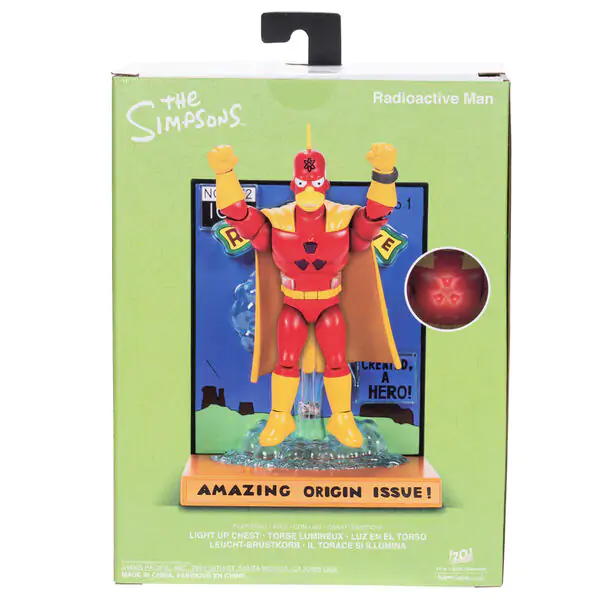 Simpsons Premium Akcijska Figura Radioactive Man 13 cm fotografija izdelka