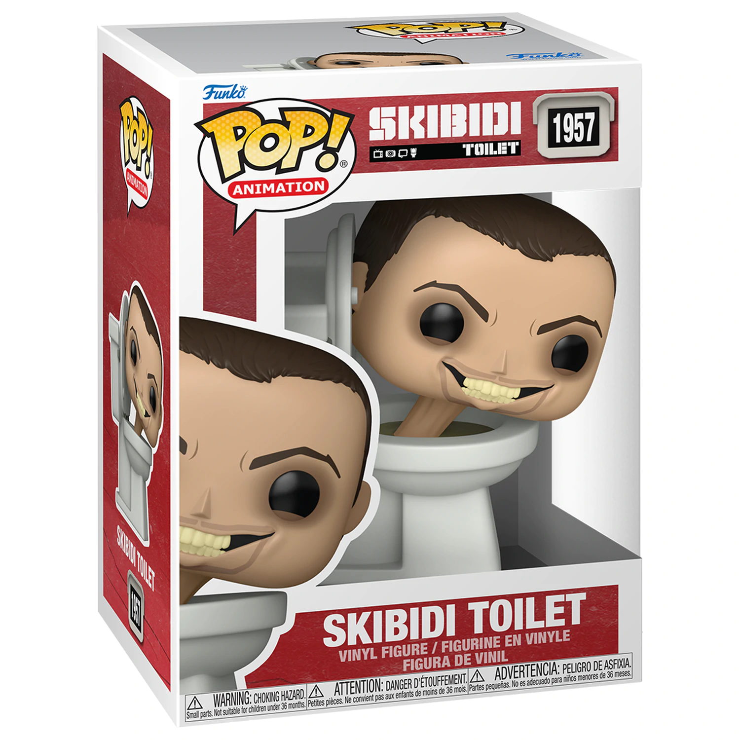 Skibidi Toilet Funko POP! Vinyl Figure Skibidi Toilet Vinilna Figura 9 cm fotografija izdelka