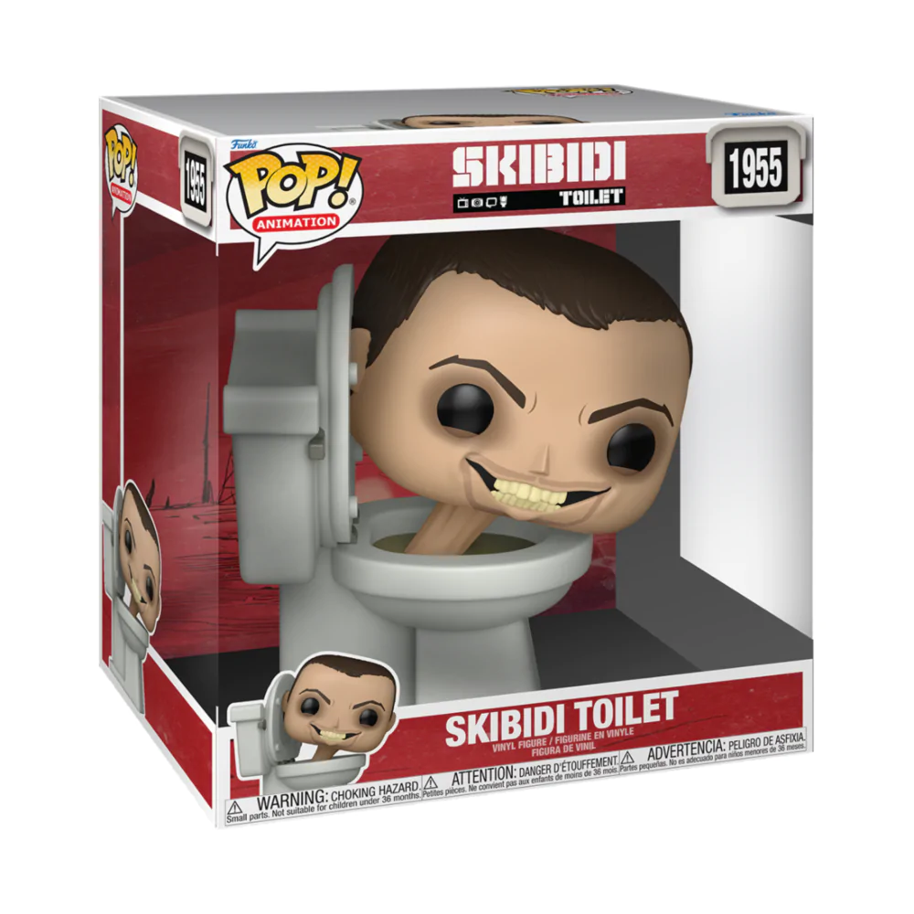 Skibidi Toilet Super Sized Jumbo Funko POP! Vinyl Figura Skibidi Toilet 25 cm fotografija izdelka