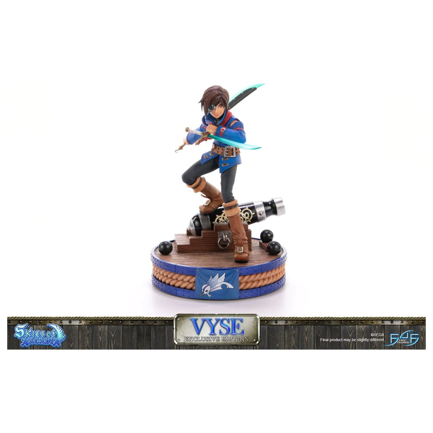 Skies of Arcadia kip Vyse Exclusive Edition 31 cm fotografija izdelka