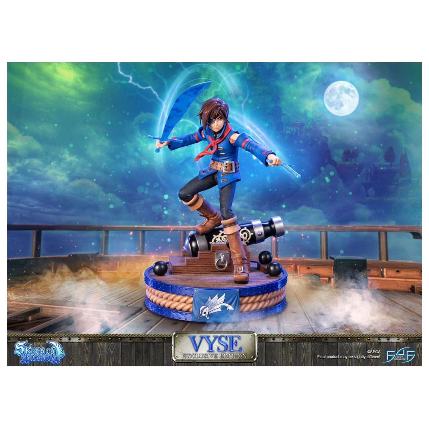 Skies of Arcadia kip Vyse Exclusive Edition 31 cm fotografija izdelka